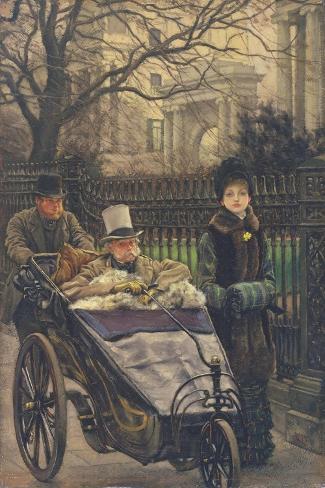 Giclee Print: The Warrior's Daughter, or the Convalescent, C.1878 by James Tissot: 18x12in