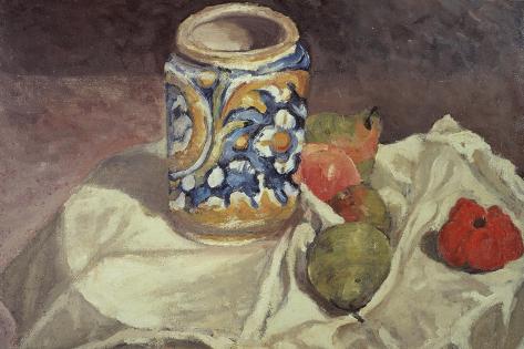 Giclee Print: Still Life with Fruit: 18x12in