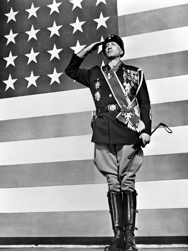 Giclee Print: Film: Patton, 1970: 12x9in