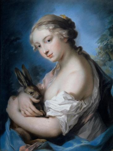 Art Print: Allegory of Autumn by Rosalba Carriera: 12x9in
