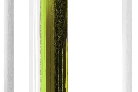 Art Print: Abstract Green on White by NaxArt: 18x12in