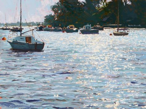 Giclee Print: Morning Tide, 2006 by Martin Decent: 12x9in