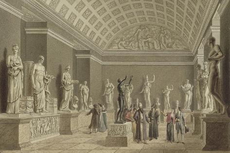 Giclee Print: Visit of Foreign Characters in the National Museum by Benjamin Zix: 18x12in