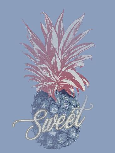 Art Print: Pineapple Sweet by Jim Baldwin: 12x9in