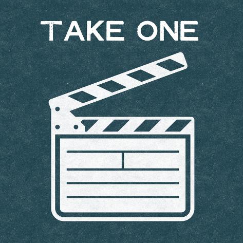 Art Print: Take One by Linda Woods: 12x12in