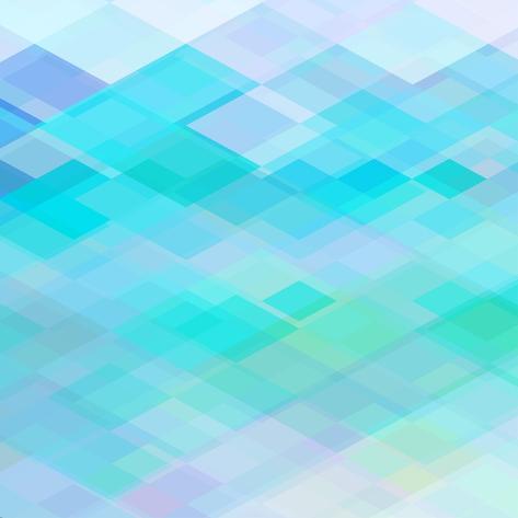 Art Print: Abstract Blue Background by epic44: 12x12in