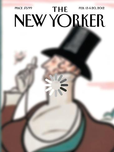 Art Print: The New Yorker Cover - February 13, 2012 by Brett Culbert: 12x9in