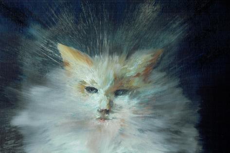 Giclee Print: Monty Fluffball, 2015 by Vincent Alexander Booth: 18x12in