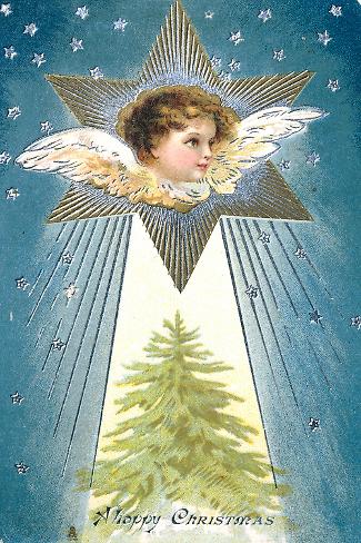 Giclee Print: Happy Christmas: 18x12in