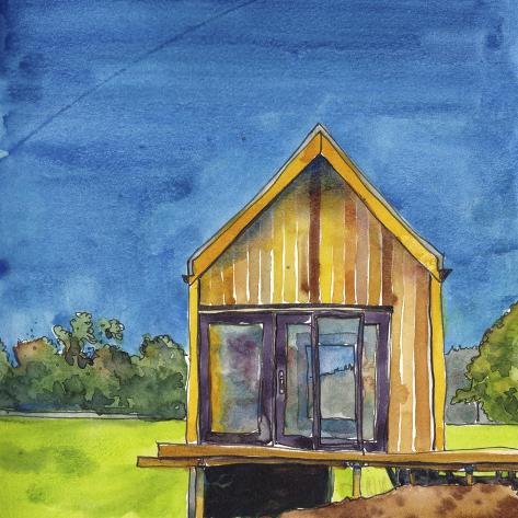 Art Print: Cabin Scape VI by Paul McCreery: 12x12in