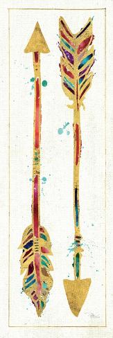 Art Print: Beautiful Arrows I by Pela Studio: 24x8in