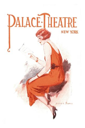 Art Print: Palace Theatre: 18x12in