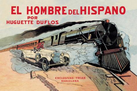 Art Print: El Hombre del Hispano: 18x12in