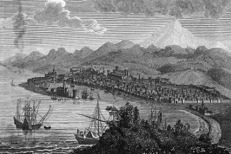 Art Print: Italy Messina by Giovanni Battista Albreggi: 18x12in