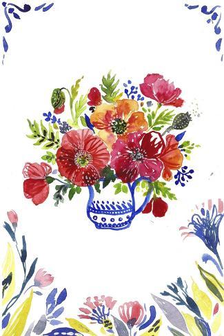 Giclee Print: Flowers 1 by Irina Trzaskos Studio: 18x12in