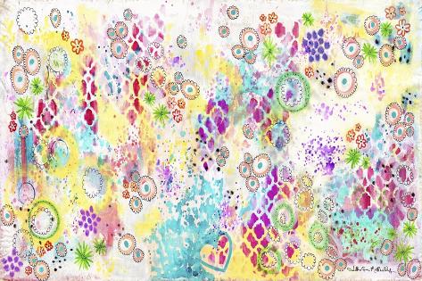 Giclee Print: Colorful Chaos - Jennifer by Jennifer McCully: 18x12in