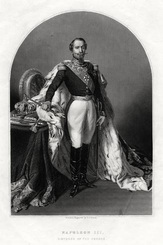 Giclee Print: Napoleon III, Emperor of France, 1875 by DJ Pound: 18x12in