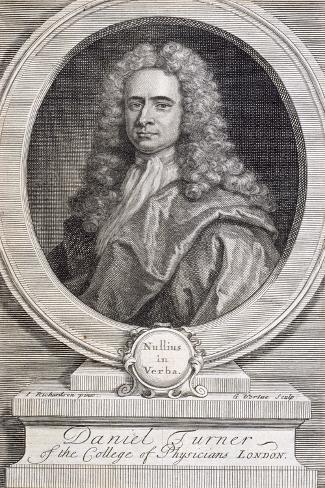 Giclee Print: Daniel Turner, Md, Lrcp, Physician, 1717 by George Vertue: 18x12in