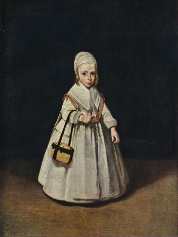 Giclee Print: 'Portrait of Helena van der Schalcke', c1648 by Gerard Terborch II: 12x9in