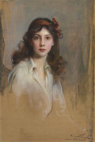 Premium Giclee Print: Portrait of Princess Xenia Georgievna of Russia (1903-1965), 1915: 30x20in