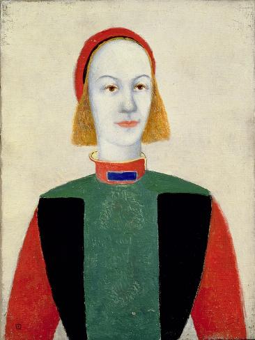 Giclee Print: Little Girl, 1932 by Kasimir Malevich: 12x9in