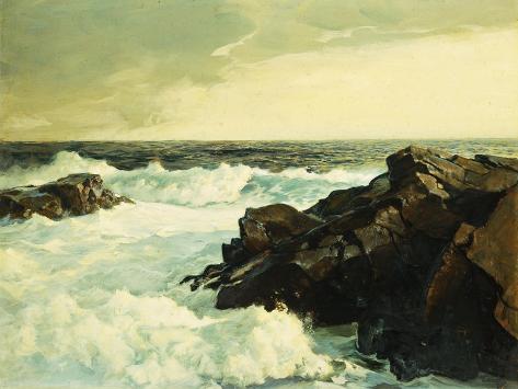 Giclee Print: Hightide by Frederick Judd Waugh: 12x9in