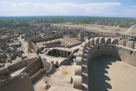 Giclee Print: Iran, Kerman, Bam Citadel, before Being Damaged by Earthquake of 26th December, 2003: 18x12in