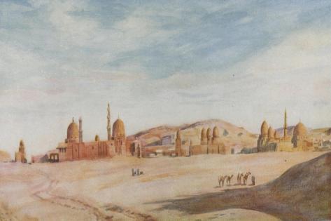 Giclee Print: Tombs of the Caliphs by Walter Spencer-Stanhope Tyrwhitt: 18x12in
