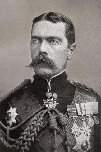 Giclee Print: Field Marshal Horatio Herbert Kitchener, from 'South Africa and the Transvaal War' by Louis Creswicke: 18x12in