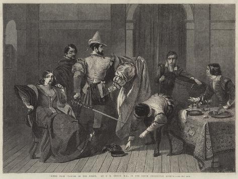 Giclee Print: Scene from Taming of the Shrew by Charles Robert Leslie: 12x9in