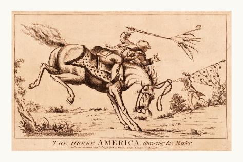 Giclee Print: The Horse America: 18x12in