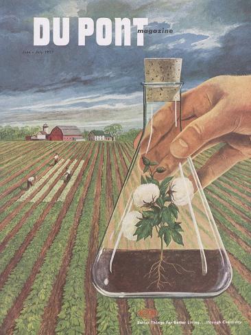 Giclee Print: Farming, Agriculture, Front Cover of 'The Du Pont Magazine', June-July 1953: 12x9in