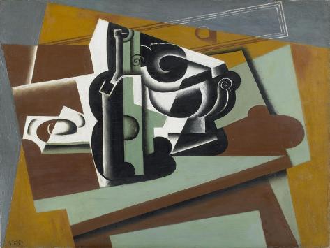 Giclee Print: Still Life, 1917 by Juan Gris: 12x9in