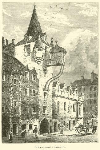 Giclee Print: The Canongate Tolbooth: 18x12in