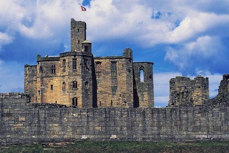 Giclee Print: Warkworth Castle: 18x12in