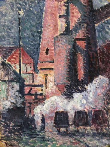 Giclee Print: Charleroi, 1896 by Maximilien Luce: 12x9in