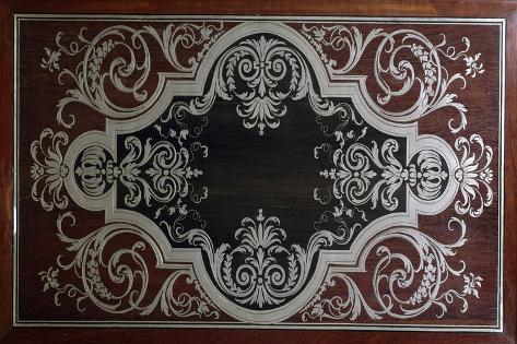 Giclee Print: Decoration on Inside of Ebony Cabinet Door by Andre-charles Boulle: 18x12in