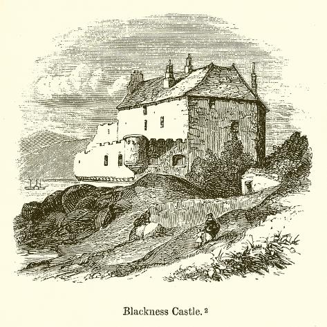 Giclee Print: Blackness Castle: 16x16in