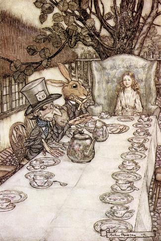 Giclee Print: Alice 's Adventures in Wonderland by Lewis Carroll by Arthur Rackham: 18x12in