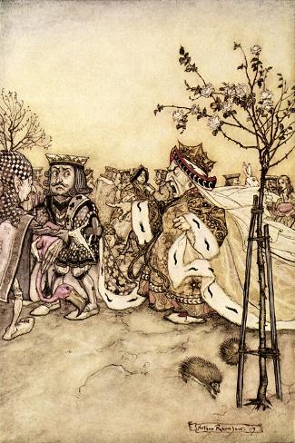 Premium Giclee Print: Alice 's Adventures in Wonderland by Lewis Carroll by Arthur Rackham: 30x20in