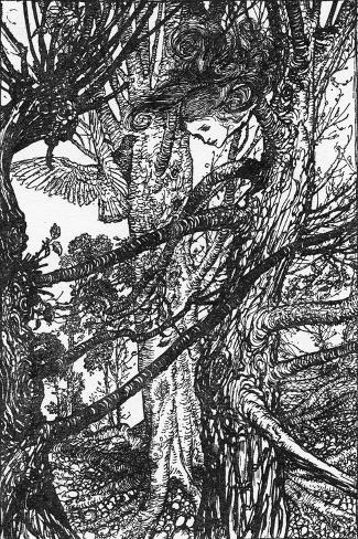 Giclee Print: Alice 's Adventures in Wonderland by Lewis Carroll by Arthur Rackham: 18x12in