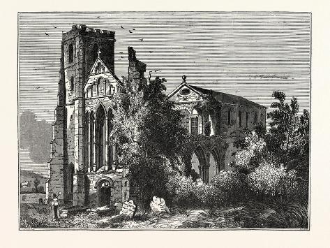 Giclee Print: Llandaff Cathedral, Cardiff, the Capital of Wales, UK: 12x9in