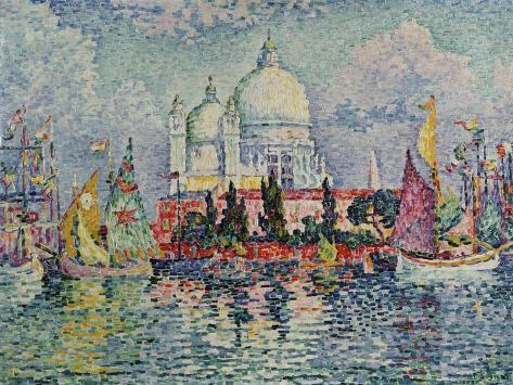 Giclee Print: La Salute by Paul Signac: 12x9in