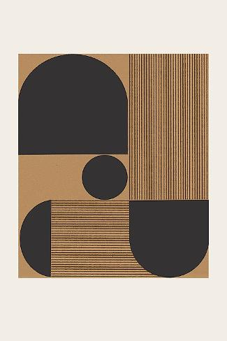 Giclee Print: Composition VI by THE MIUUS STUDIO: 18x12in