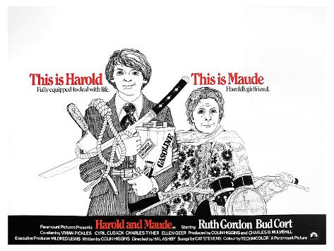 Photographic Print: HAROLD AND MAUDE [1971], directed by HAL ASHBY.: 12x9in