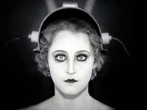 Photographic Print: BRIGITTE HELM. "METROPOLIS" [1927], directed by FRITZ LANG.: 12x9in