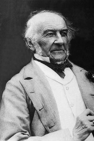 Giclee Print: Portrait of William Ewart Gladstone (1809-1898), British Prime Minister and Politician.: 18x12in