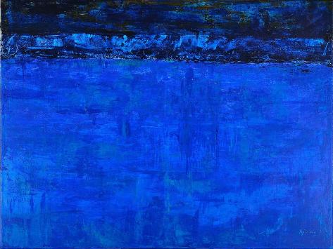 Giclee Print: Untitled 3, 2017 (Acrylic on Canvas) by Agnes Girardon: 12x9in