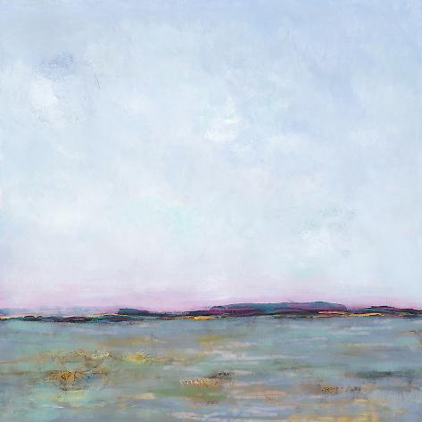 Art Print: The Golden Shore by Jacob Q: 12x12in