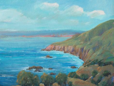 Art Print: Rocky Coastline I by Tim O'toole: 12x9in
